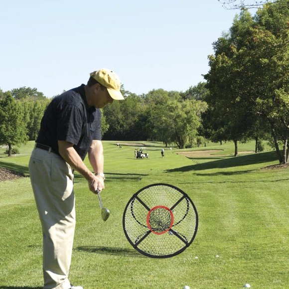 PrideSports Golf Elite Chipping Net Black and Red - Picture 2 of 5